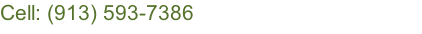 Cell: (913) 593-7386